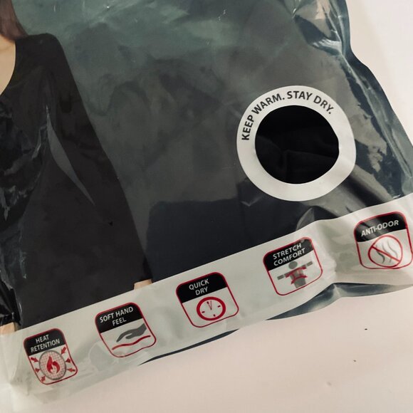 32 DEGREE HEAT Women's 2 Pack Long Sleeve Tops NIP Size M - Picture 4 of 7